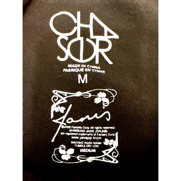 CCC Vintage Janis Joplin Graphic Tee Shirt Size Medium All Cotton Brown - Picture 9 of 9